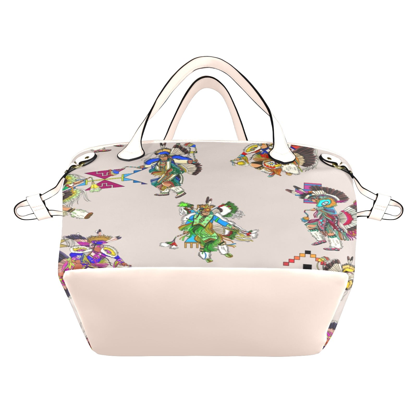 Men's Fancy Dancers Muslin Clover Canvas Tote Bag