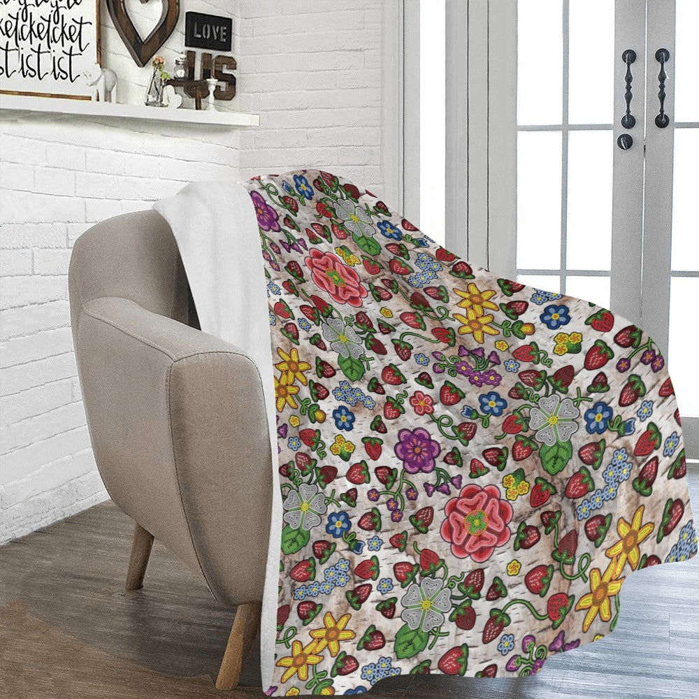Berry Pop Br Bark Ultra-Soft Micro Fleece Blanket 60"x80"