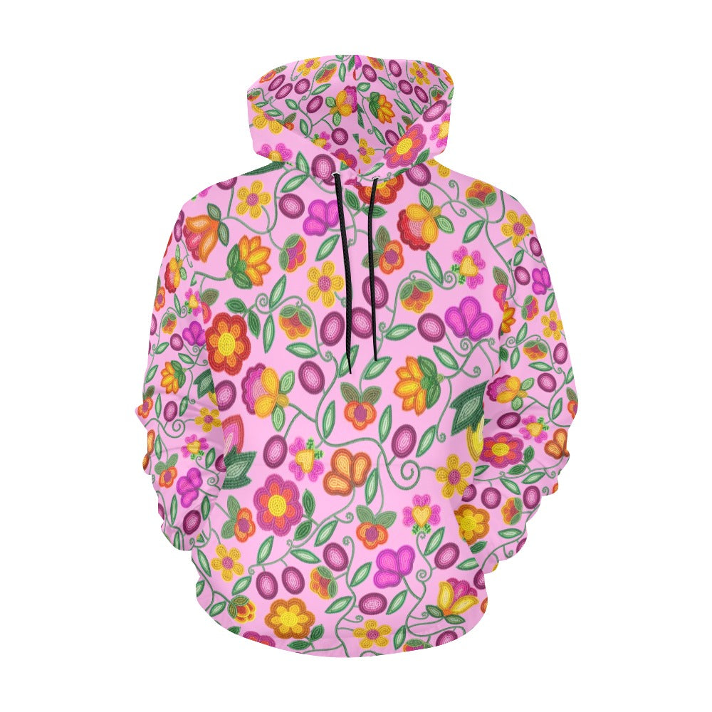 Boreal Bounty Pink Hoodie for Men (USA Size)