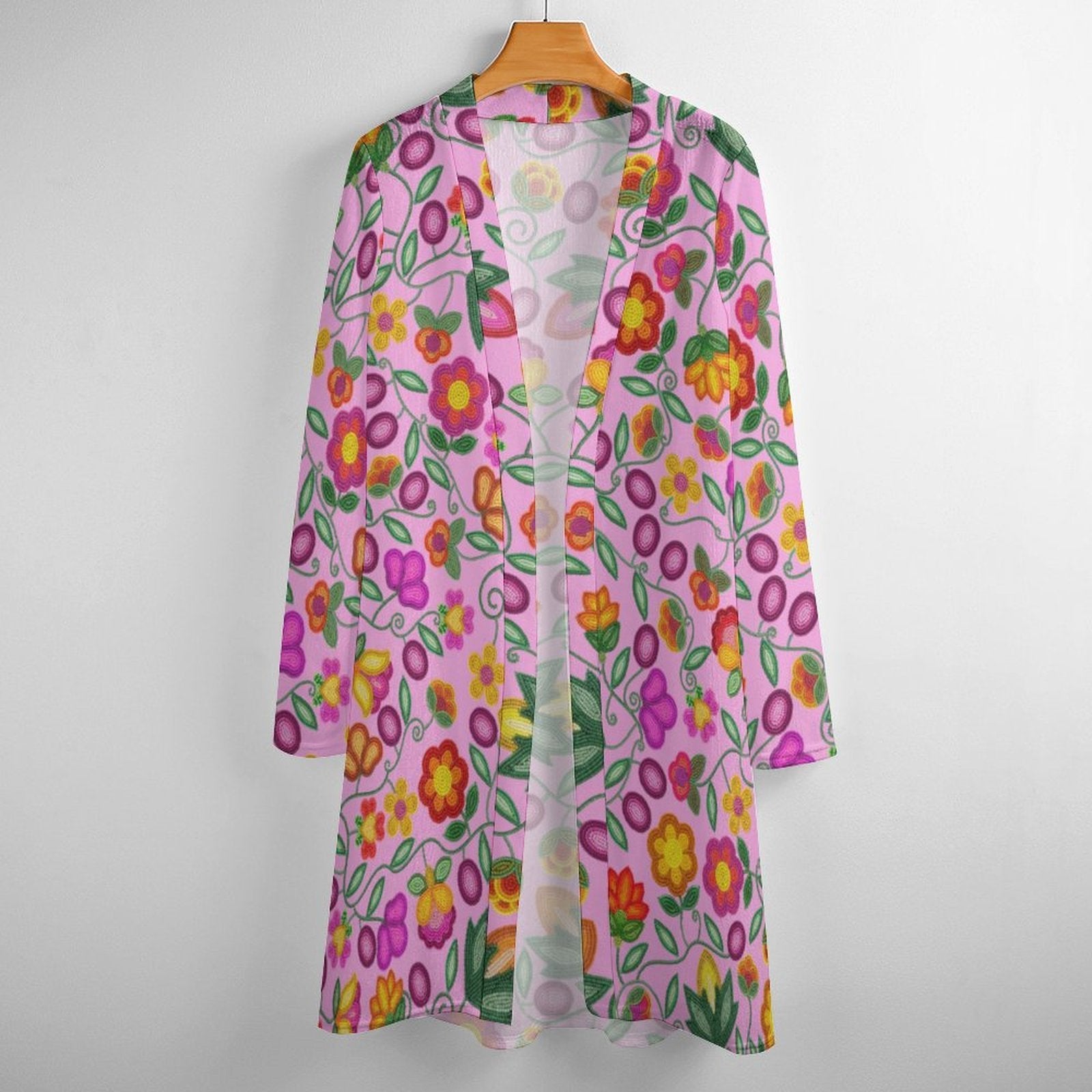 Boreal Bounty Pink Cardigan