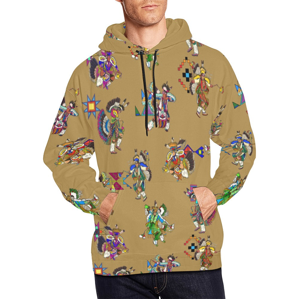 Men's Fancy Dancers Earth Hoodie for Men (USA Size)