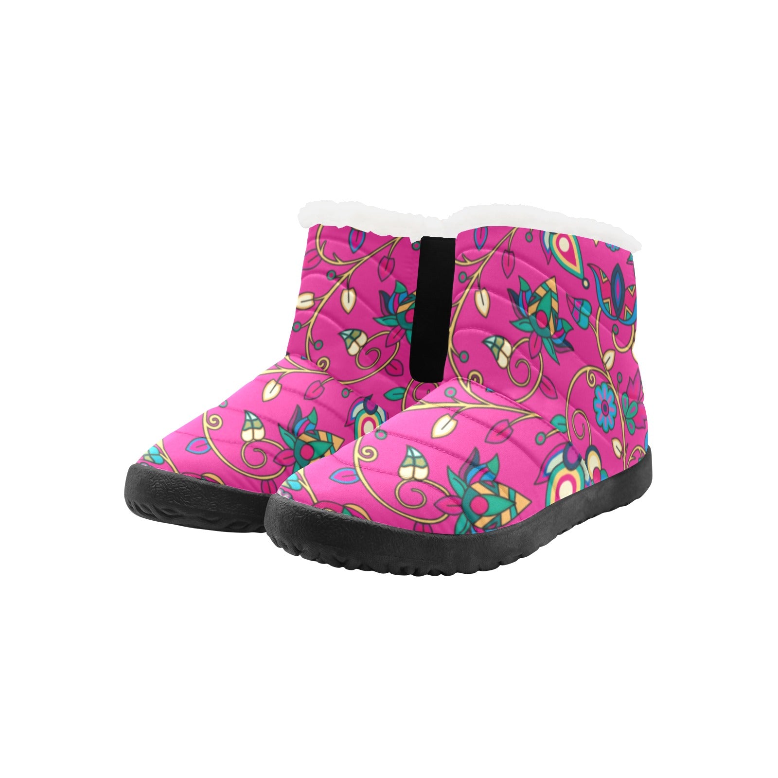 Thorny Path Pink Women's Padded Winter Boot