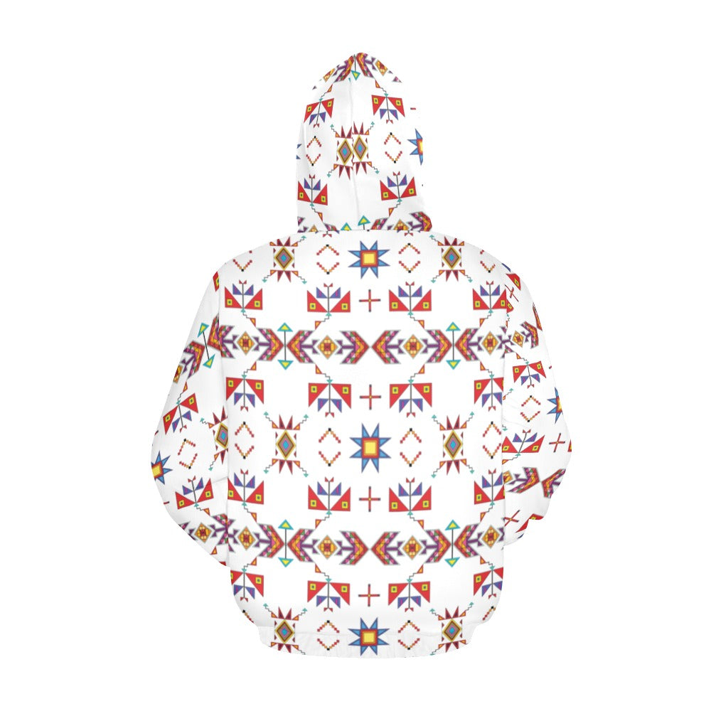 Scattered Generations White Hoodie for Men (USA Size)