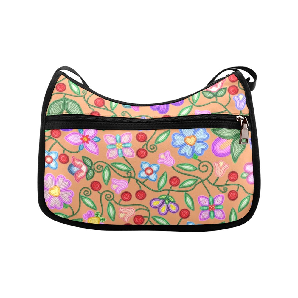 Petal Harmony Terracotta Crossbody Bag