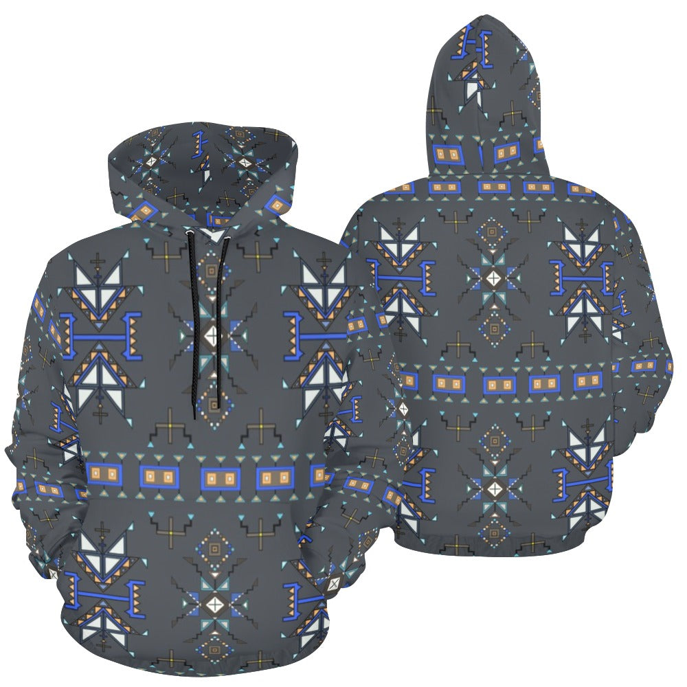 Eagle Strike Gray Hoodie for Men (USA Size)