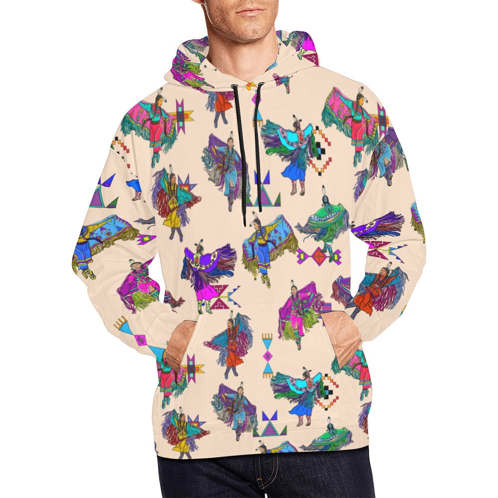 Women's Fancy Dancers Muslin Hoodie for Men (USA Size)