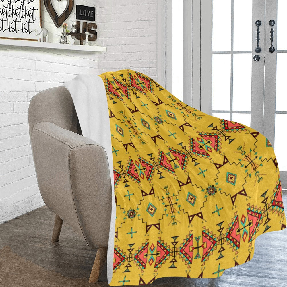 Thunder Flight Yellow Ultra-Soft Micro Fleece Blanket 60"x80"