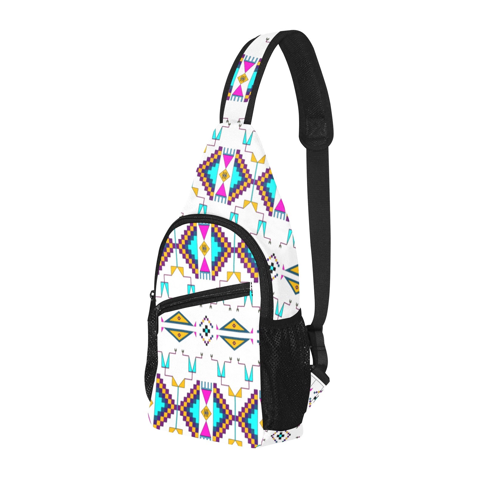 Rite of Passage White Chest Bag