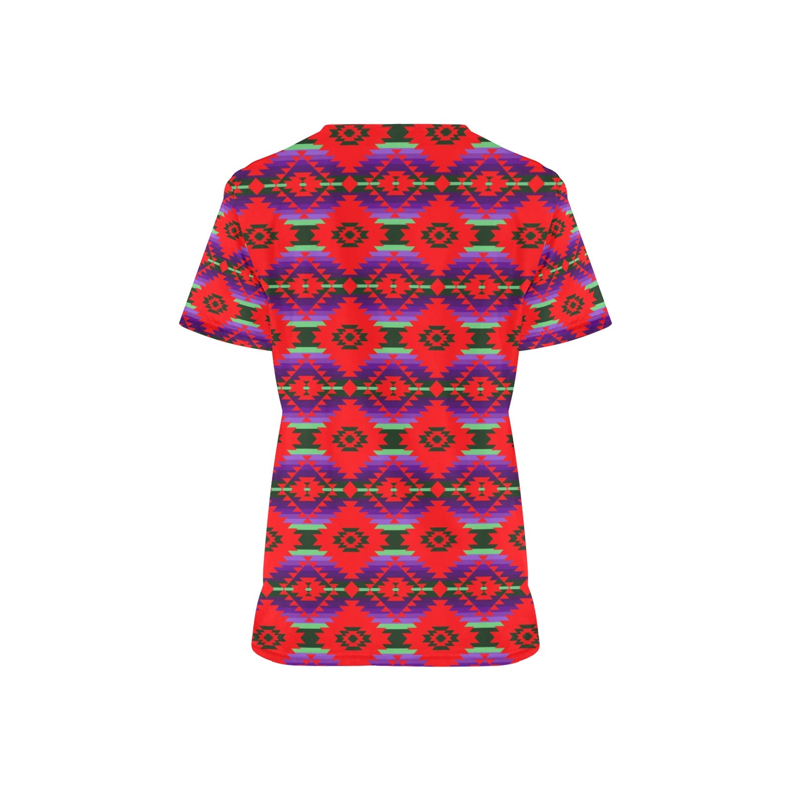 Cree Confederacy Chicken Dance Scrub Top