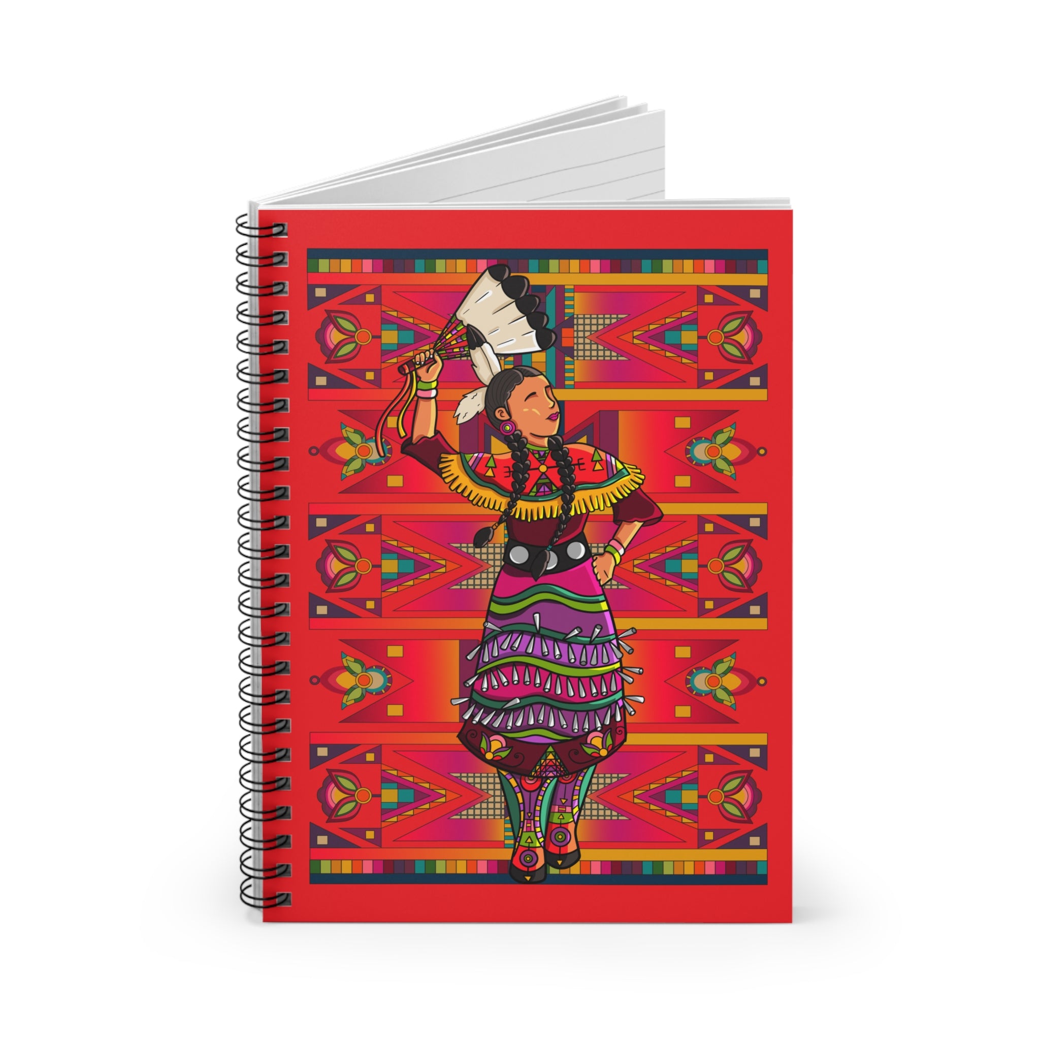 Jingle Dancer 3 Spiral Notebook