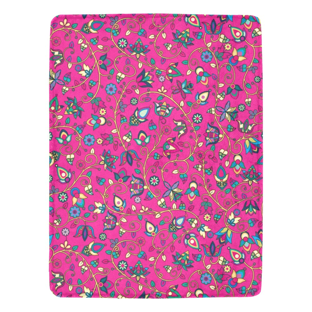 Thorny Path Pink Ultra-Soft Micro Fleece Blanket 60"x80"