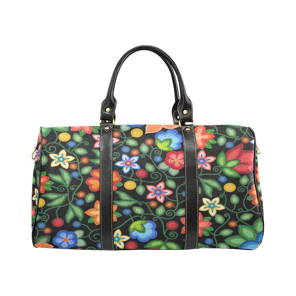 Morning Harmony Black Waterproof Travel Bag/Small