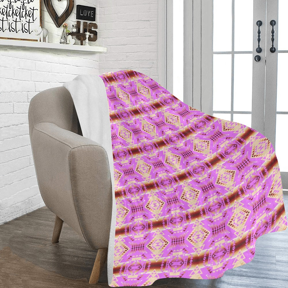 Gathering Earth Lilac Ultra-Soft Micro Fleece Blanket 60"x80"