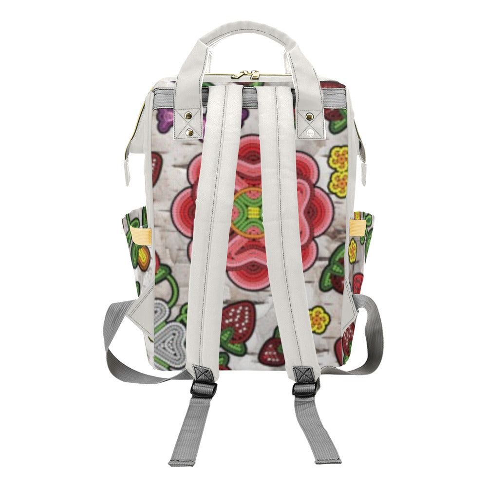 Berry Pop Br Bark Multi-Function Diaper Backpack/Diaper Bag