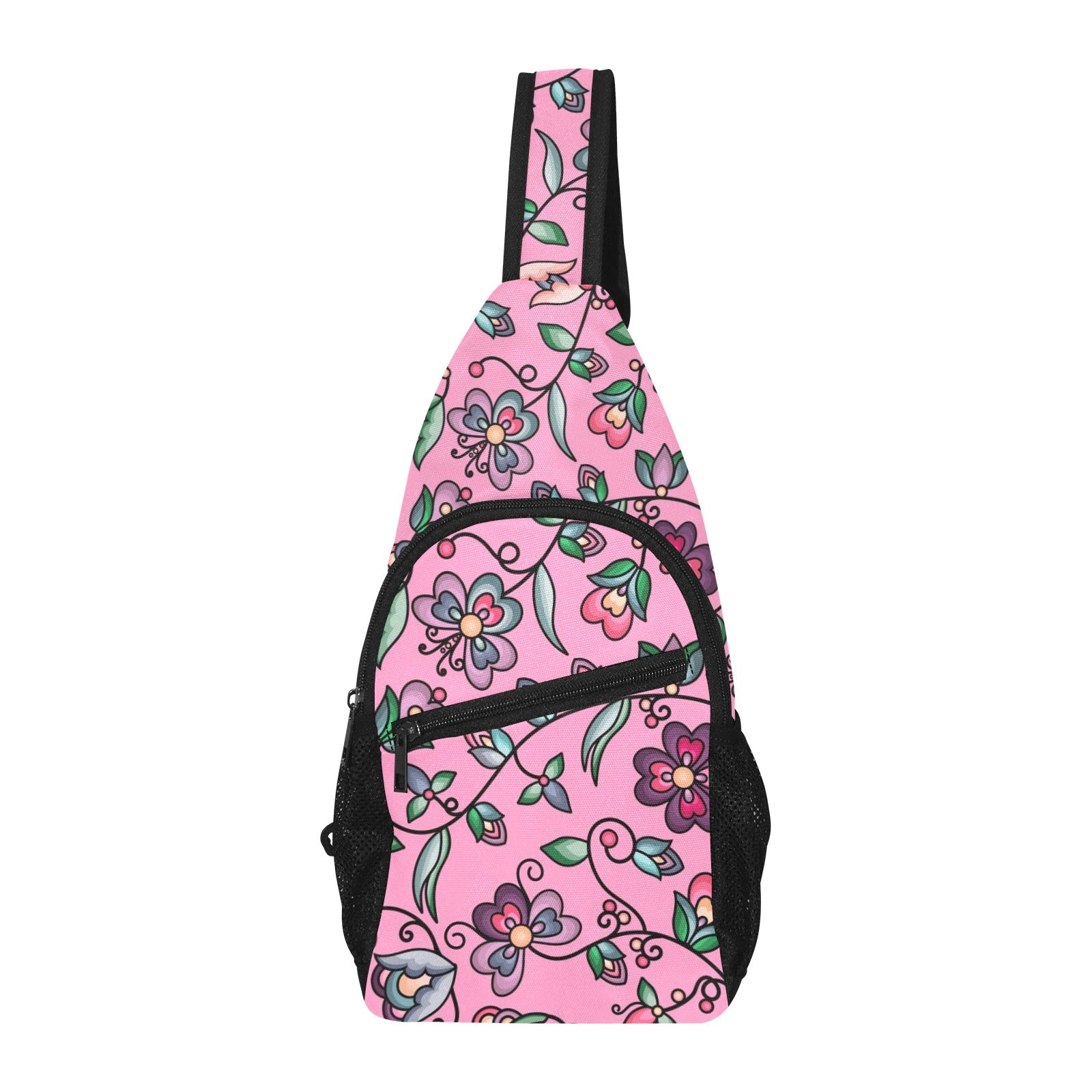 Amber Evening Garland Pink Chest Bag