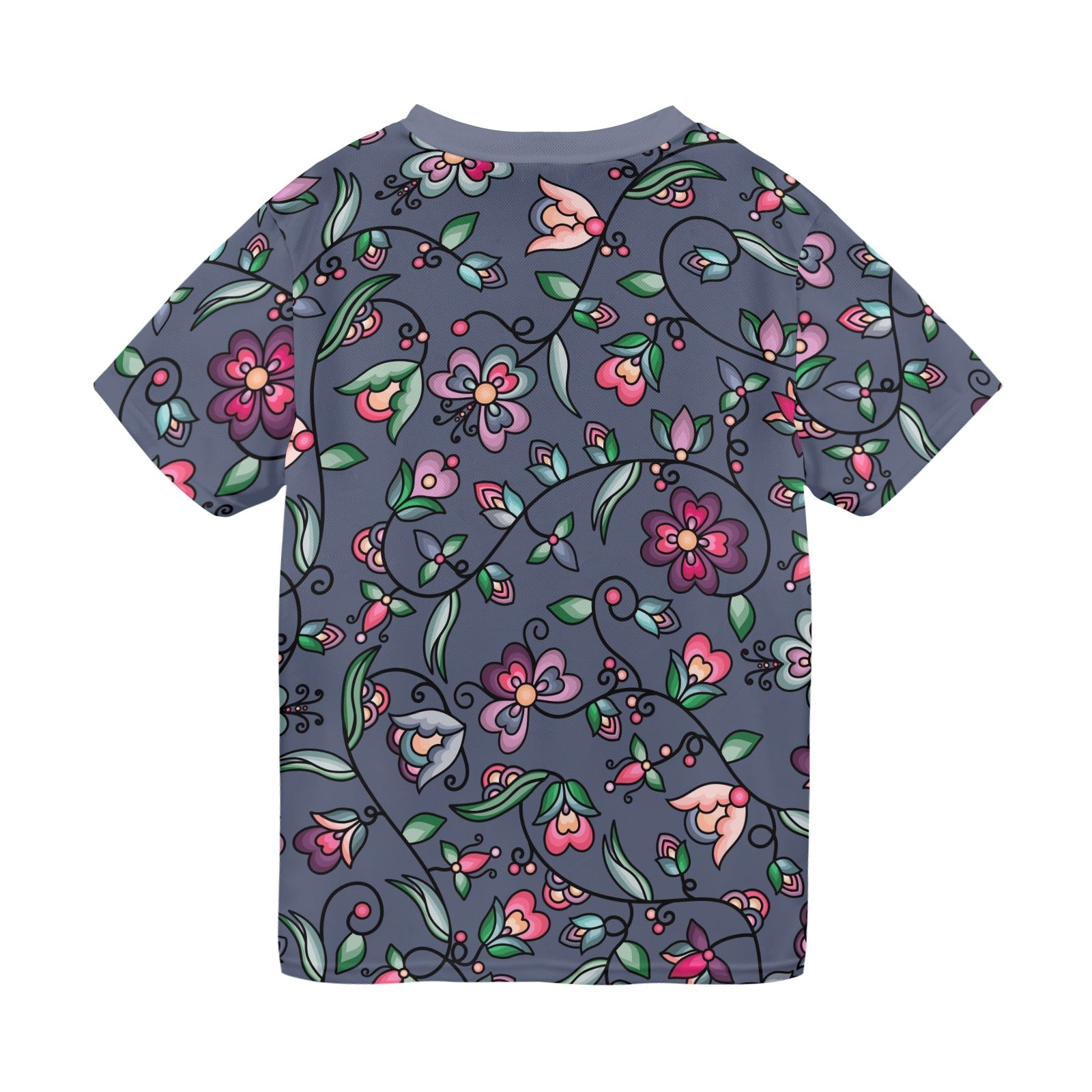 Amber Evening Garland Blue T-shirt for Men