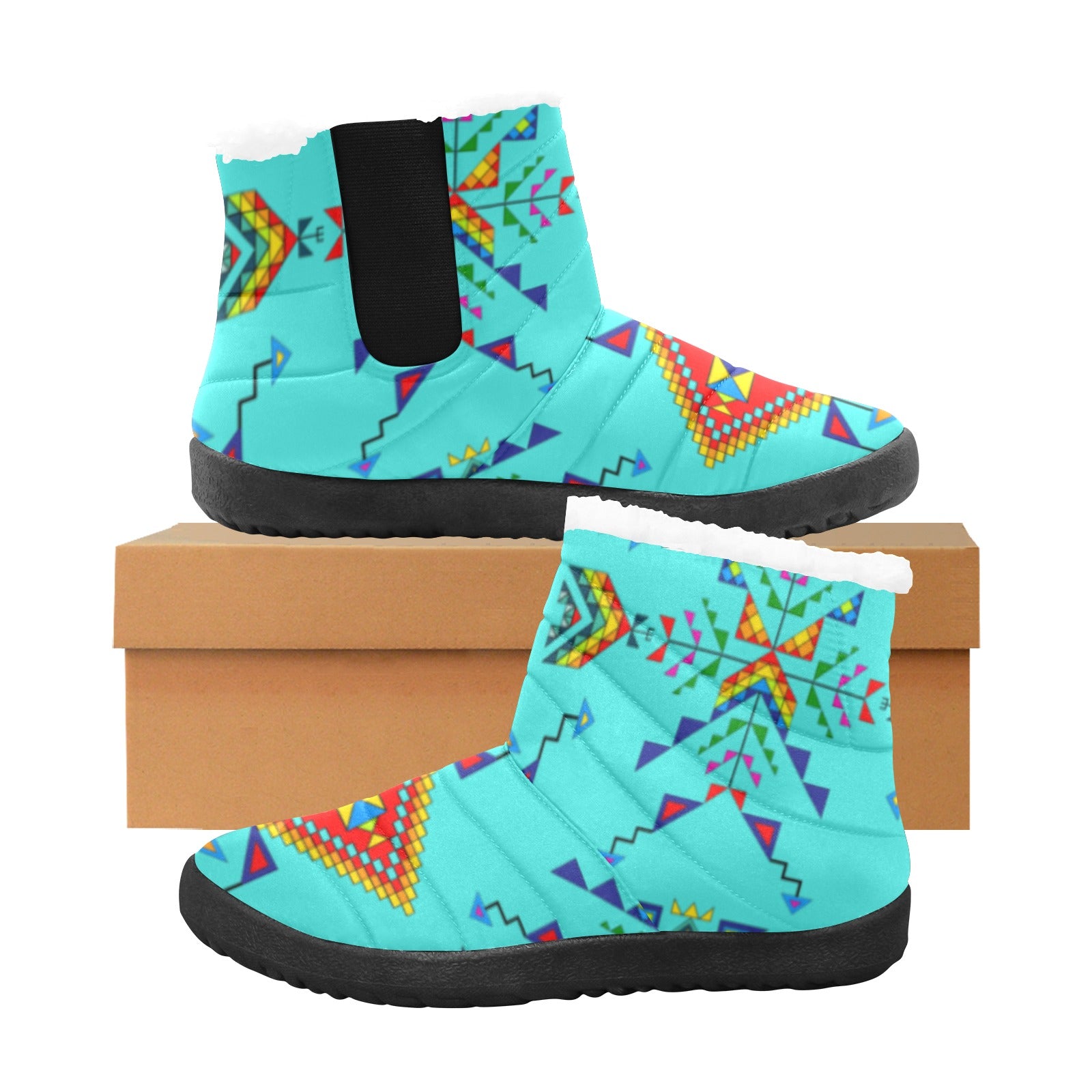 Buffalo Jump Turquoise Women's Padded Winter Boot