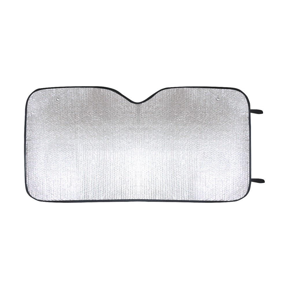 Eagle Strike White Car Sun Shade 55"x30"