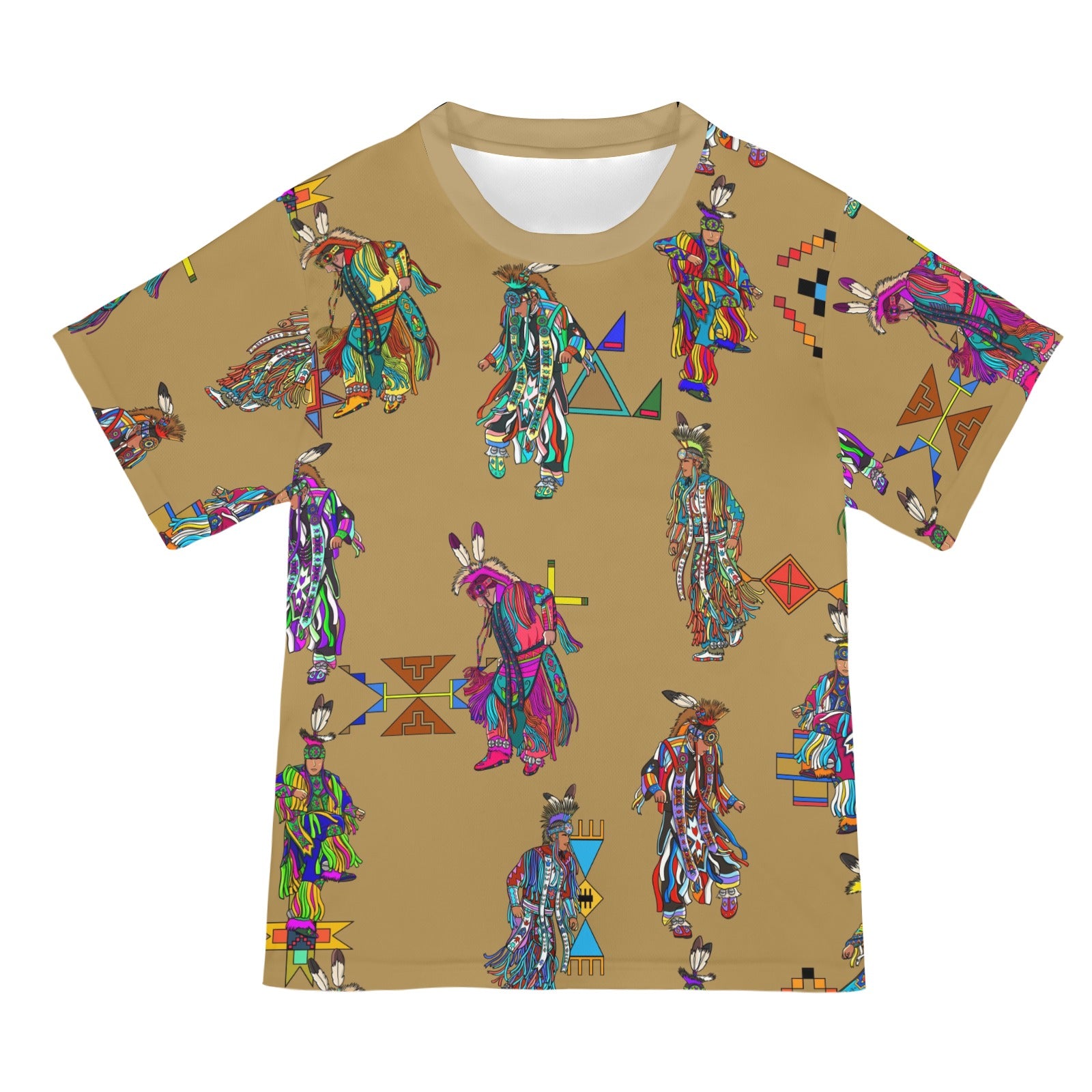 Men's Grass Dancers Earth T-shirt for Women