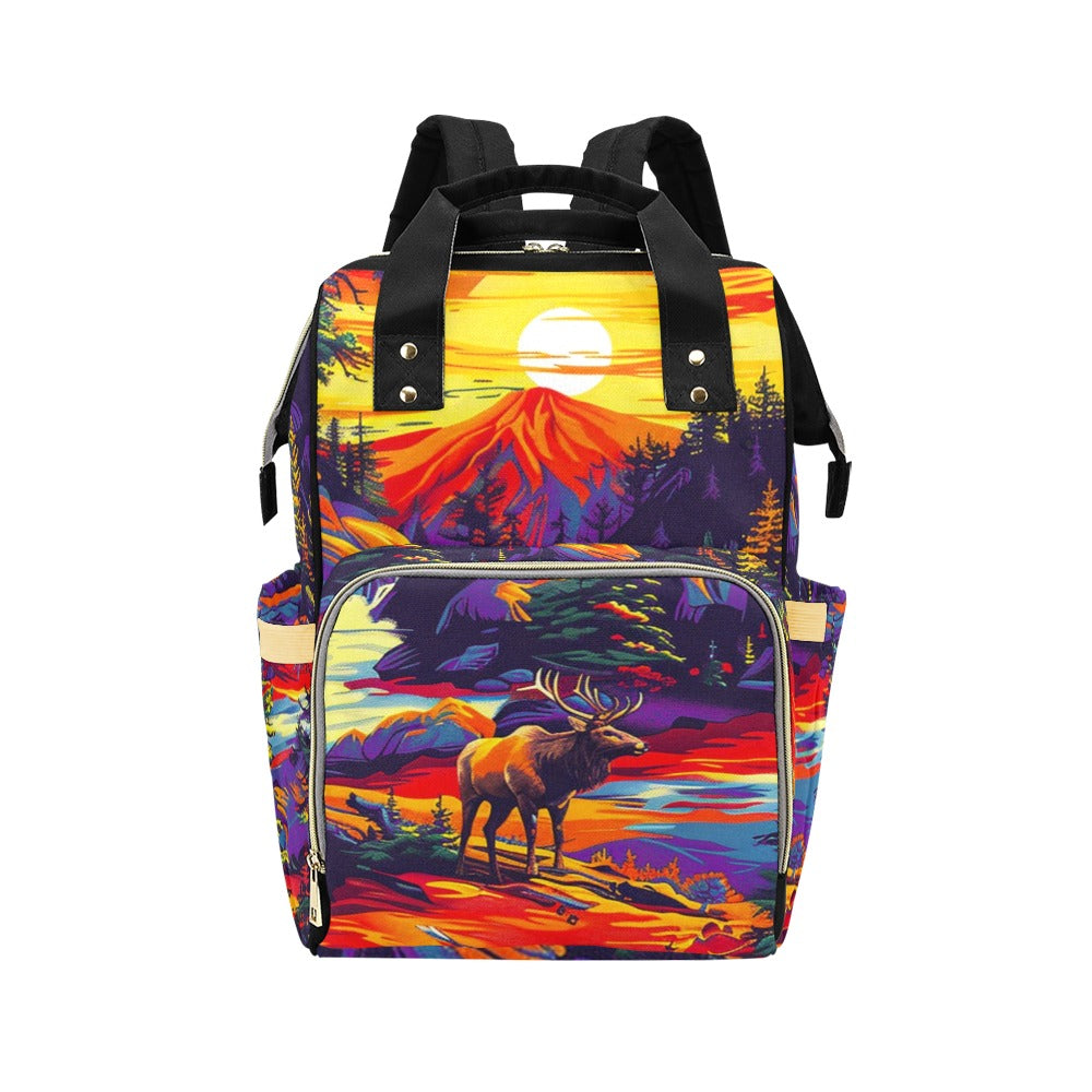 Roaming Elk Multi-Function Diaper Backpack/Diaper Bag