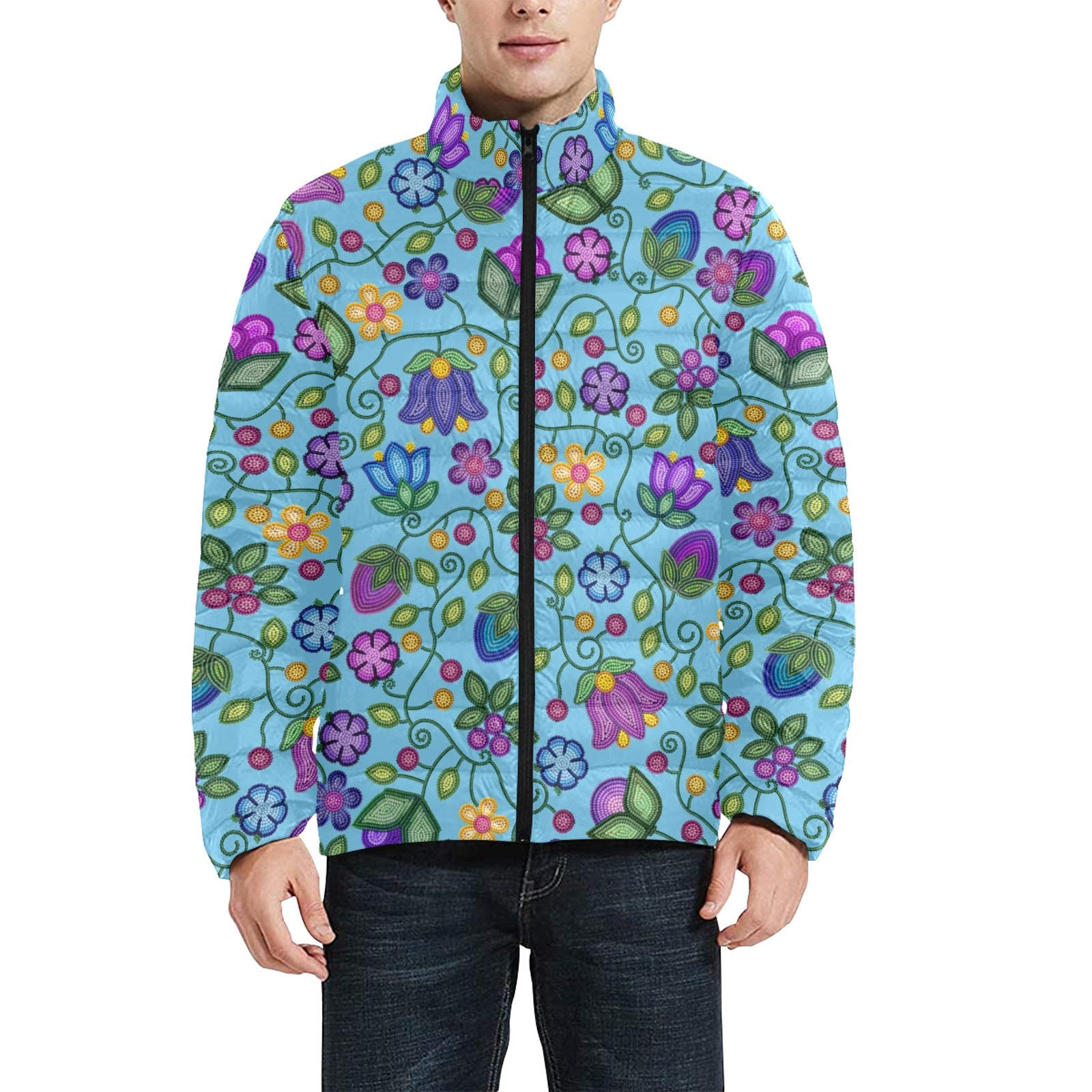 Bloom Uplift Sky Men's Padded Jacket
