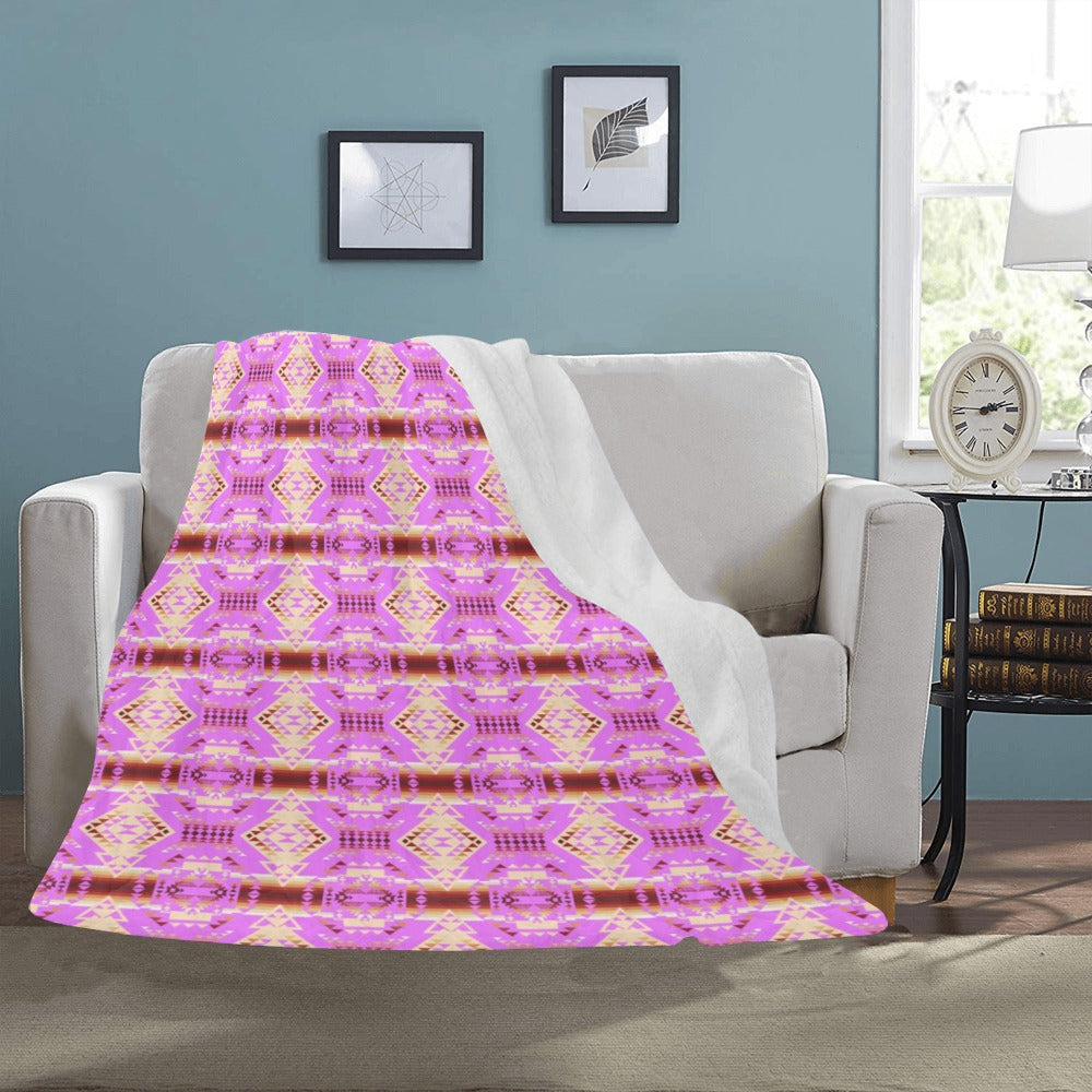 Gathering Earth Lilac Ultra-Soft Micro Fleece Blanket 50"x60"