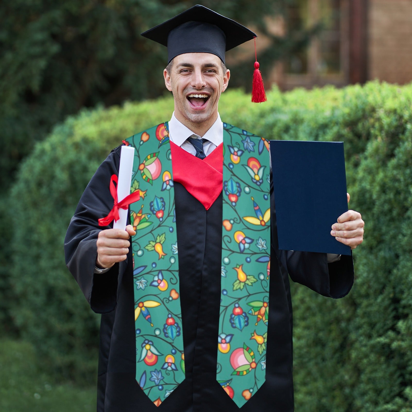 Prairie Plains Spirit Afternoon Sky Graduation Stole
