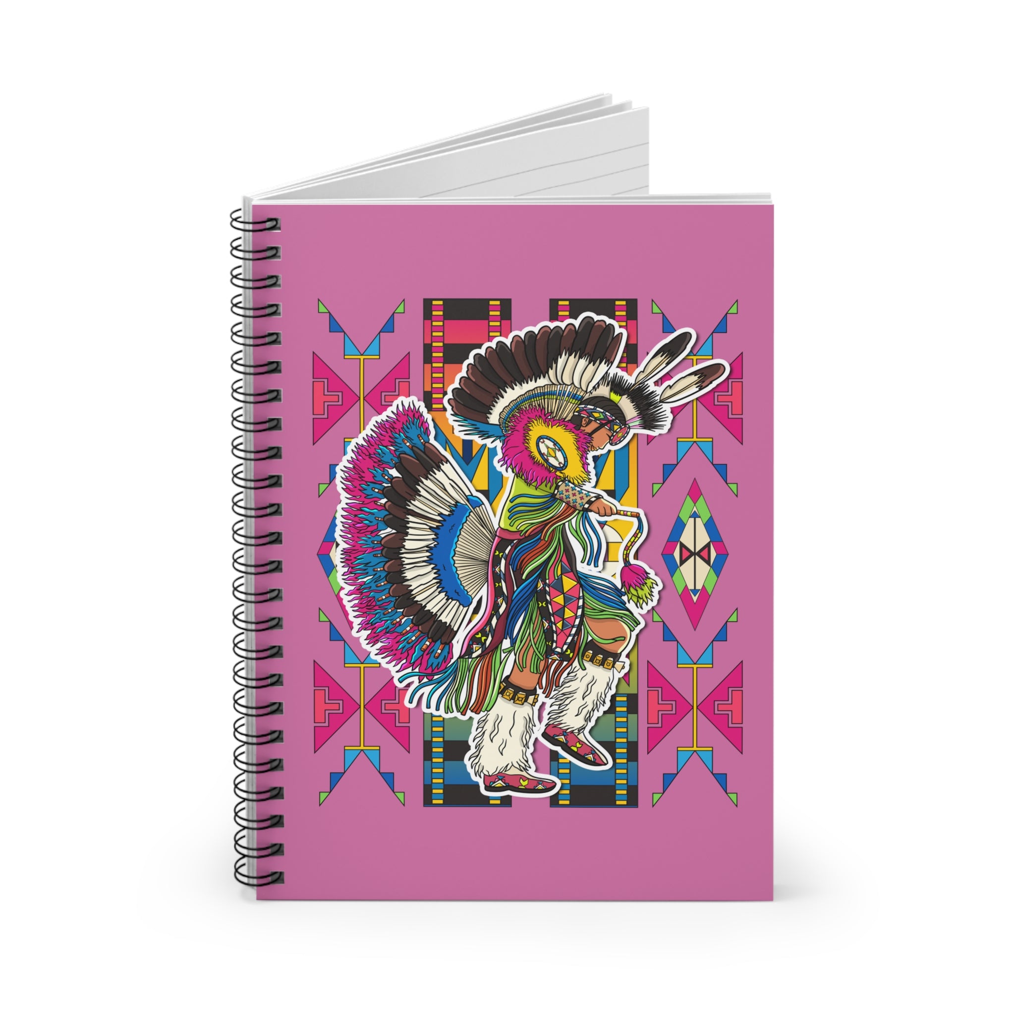 Fancy Dancer Men 5 Spiral Notebook