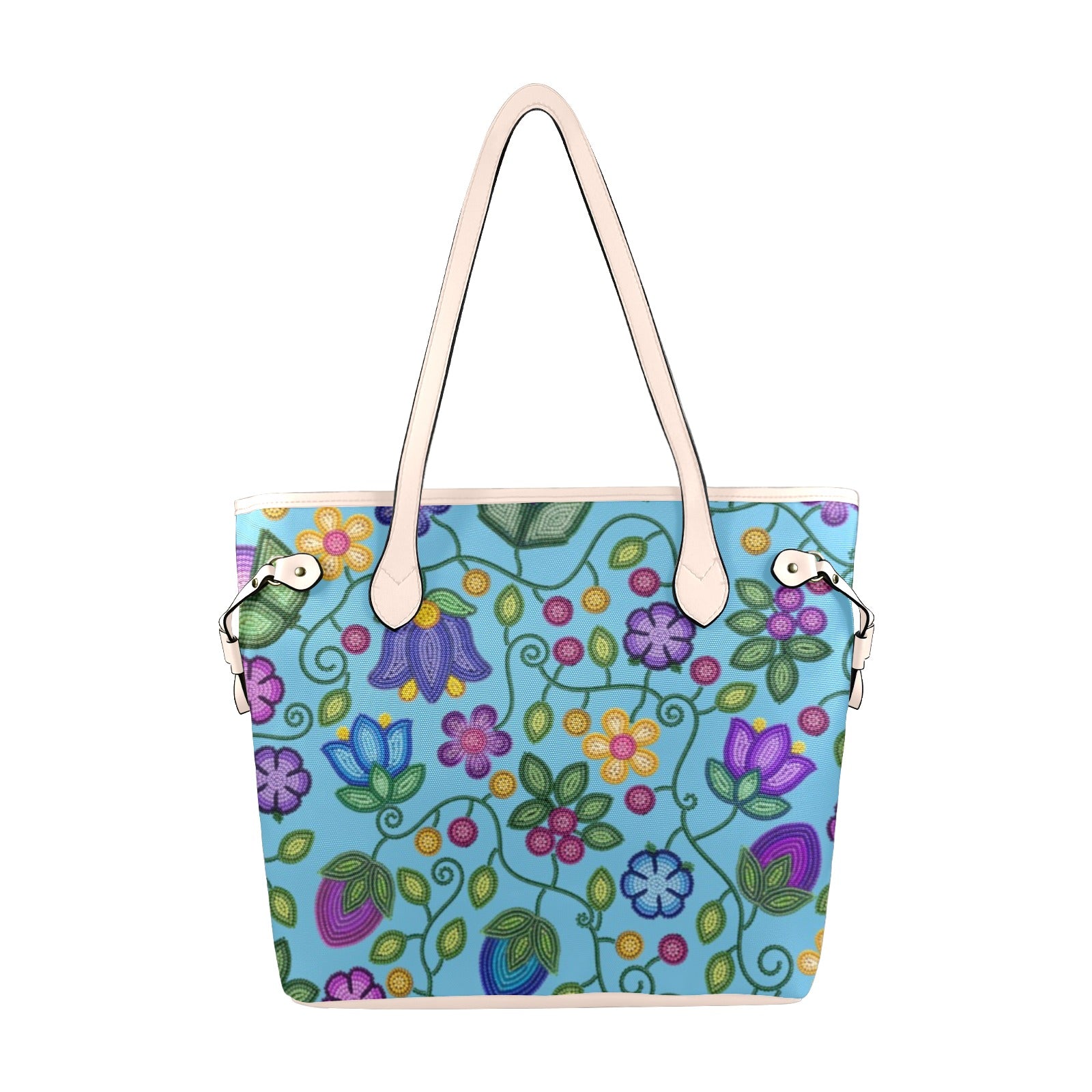 Bloom Uplift Sky Clover Canvas Tote Bag