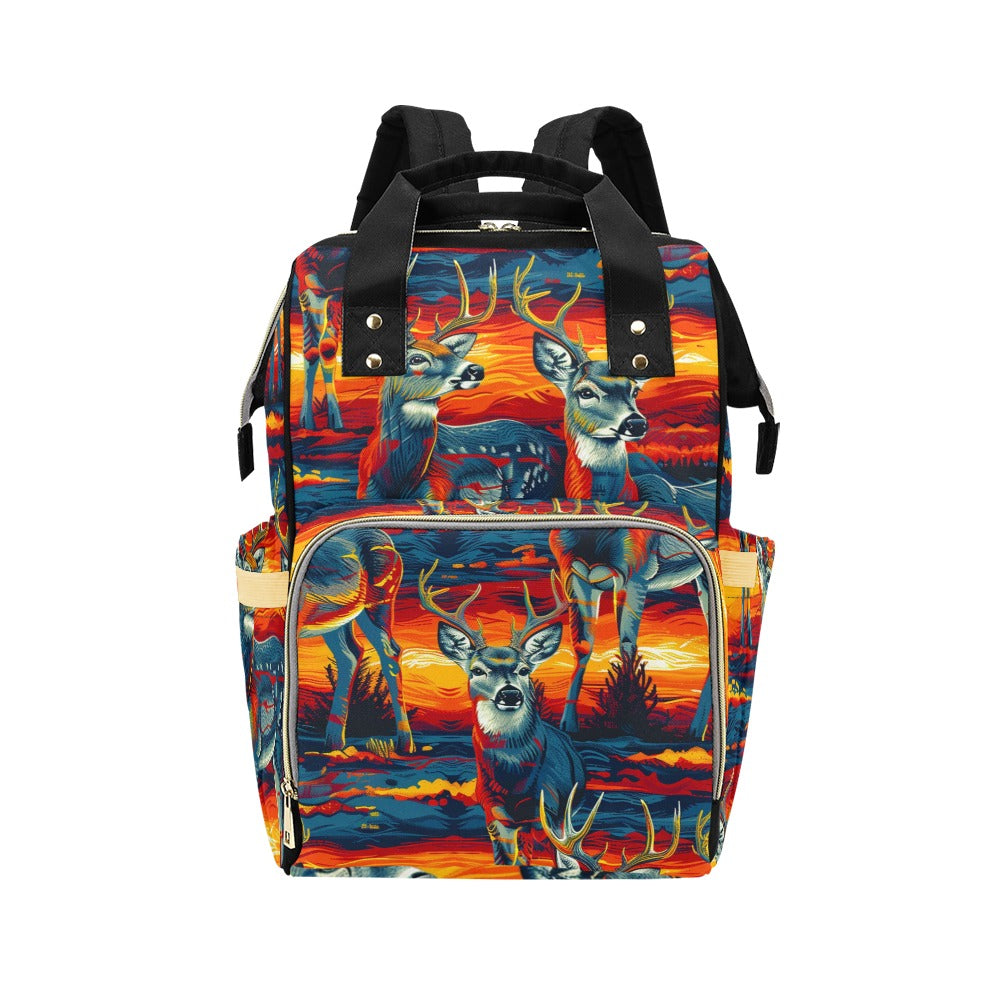 Nosey Bucks Multi-Function Diaper Backpack/Diaper Bag