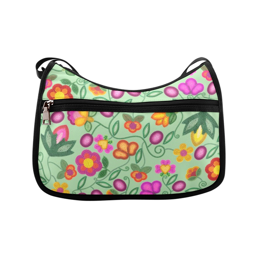 Boreal Bounty Green Crossbody Bag