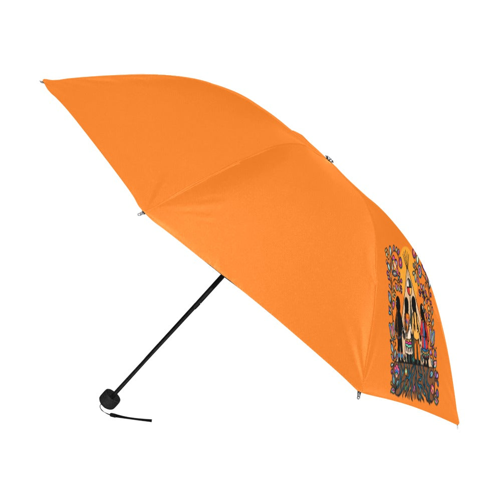 Rooted in Culture Anti-UV Foldable Umbrella