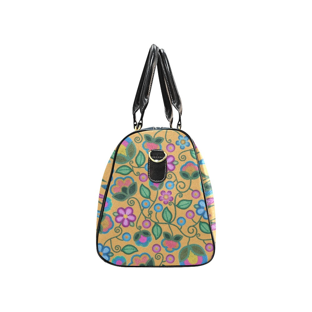 Turquoise Sunbeam Yellow Waterproof Travel Bag/Small