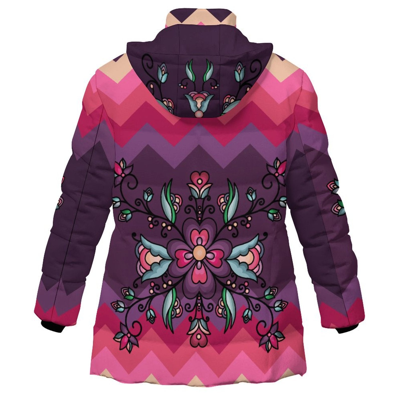 Amber Evening Garland Women's Hooded Puffer Coat