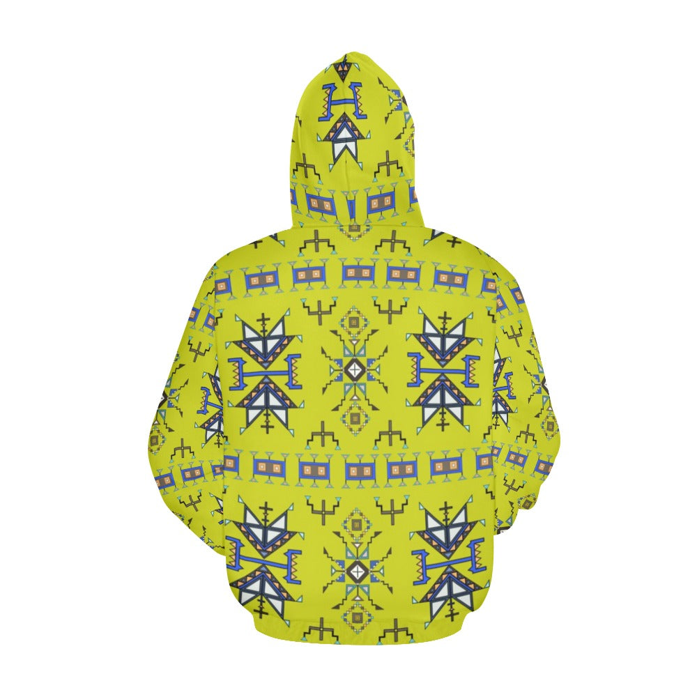 Eagle Strike Lime Hoodie for Women (USA Size)