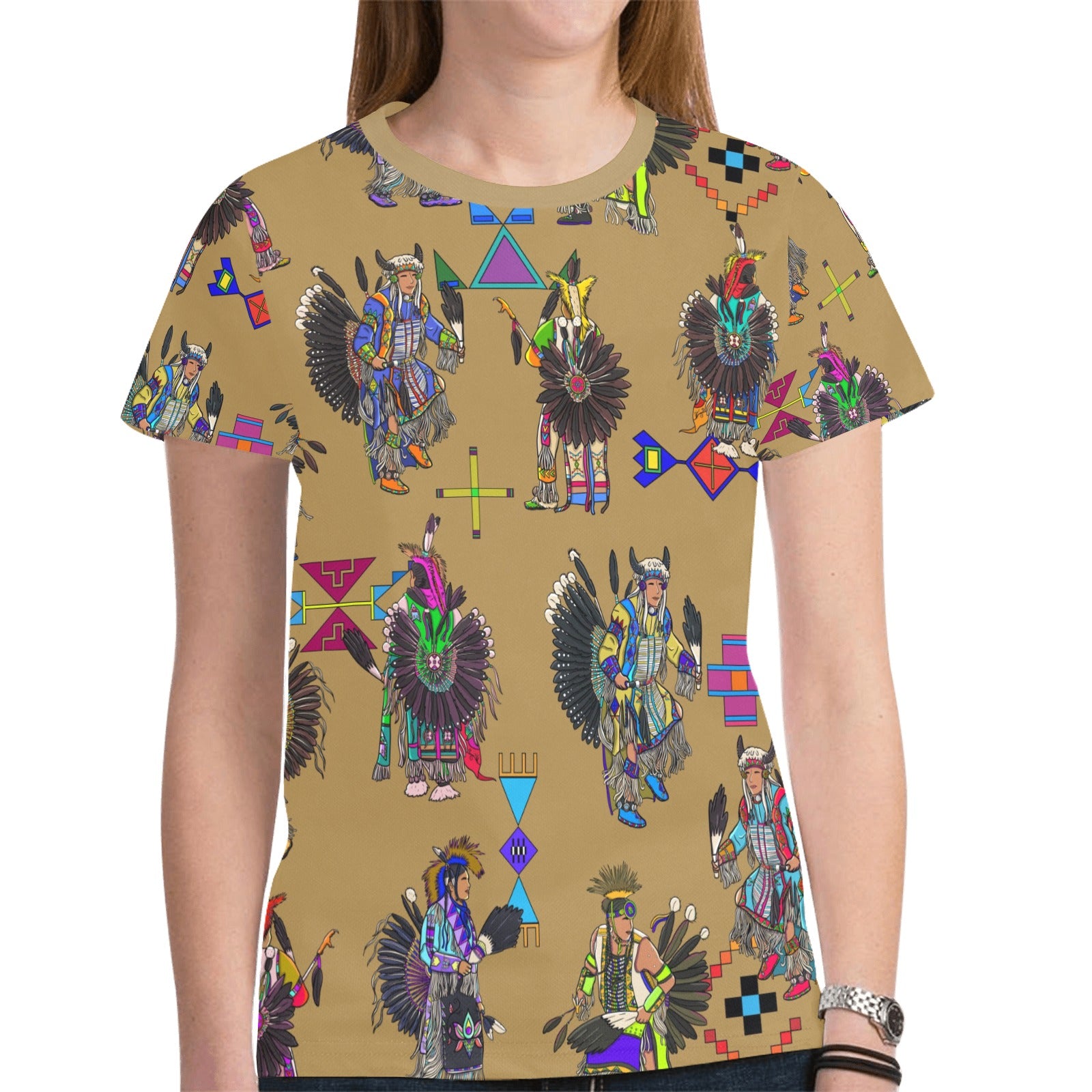 Men's Tradish Dancers Earth T-shirt for Women