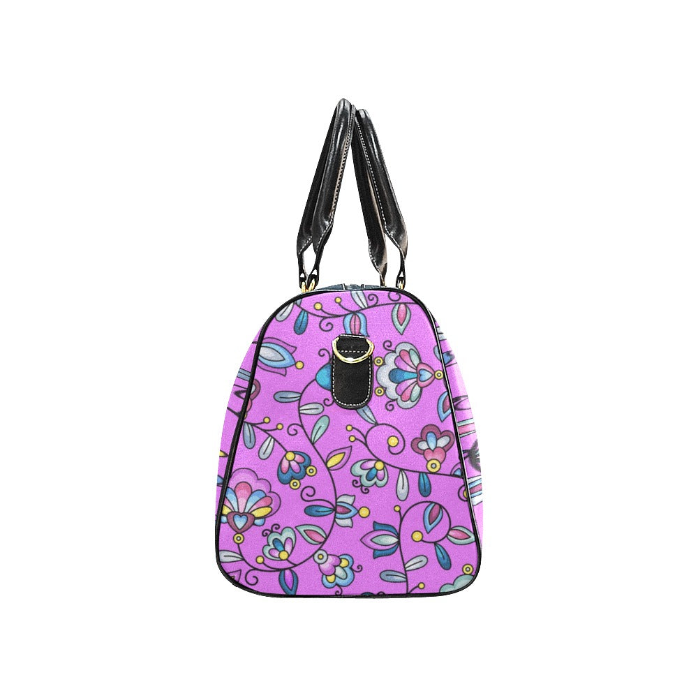 Autumn Bundle Blessing Purple Waterproof Travel Bag/Small