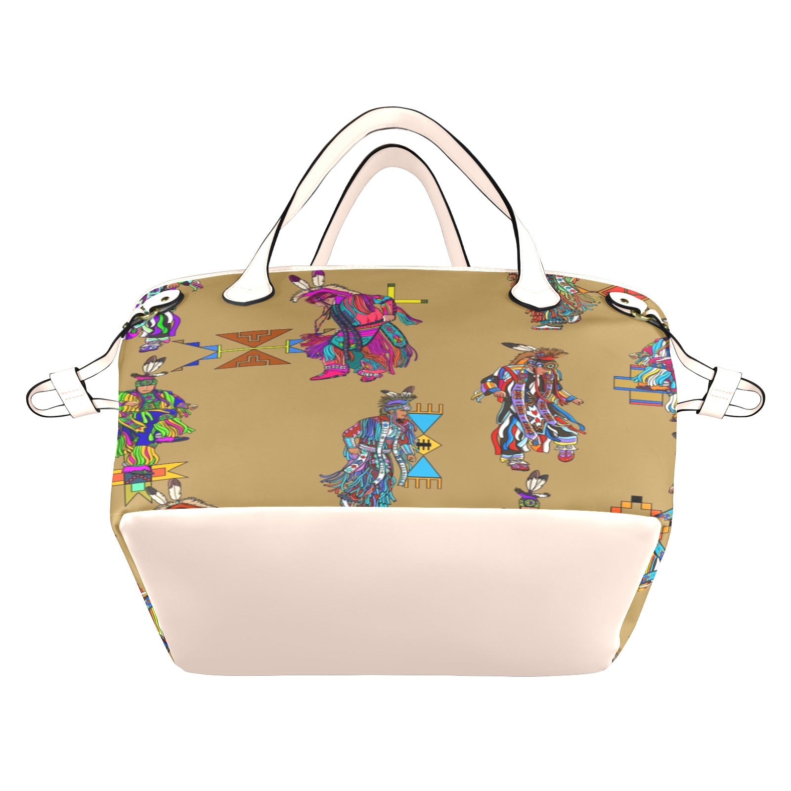 Men's Grass Dancers Earth Clover Canvas Tote Bag