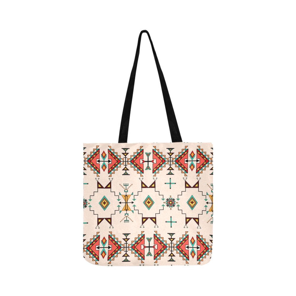 Thunder Flight Cream Reusable Shopping Bag (Two sides)