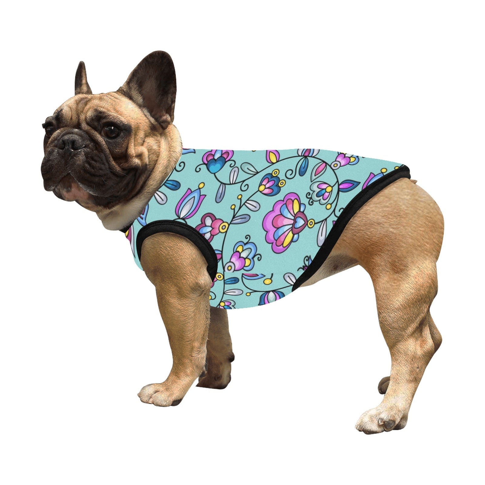 Autumn Bundle Blessing Turquoise Pet Tank Top