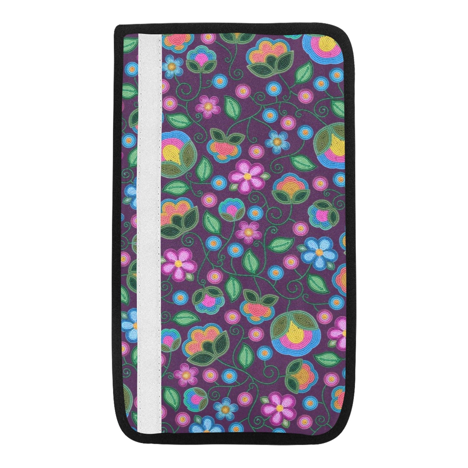 Turquoise Sunbeam Violet Car Seat Belt Cover 7''x12.6'' (Pack of 2)