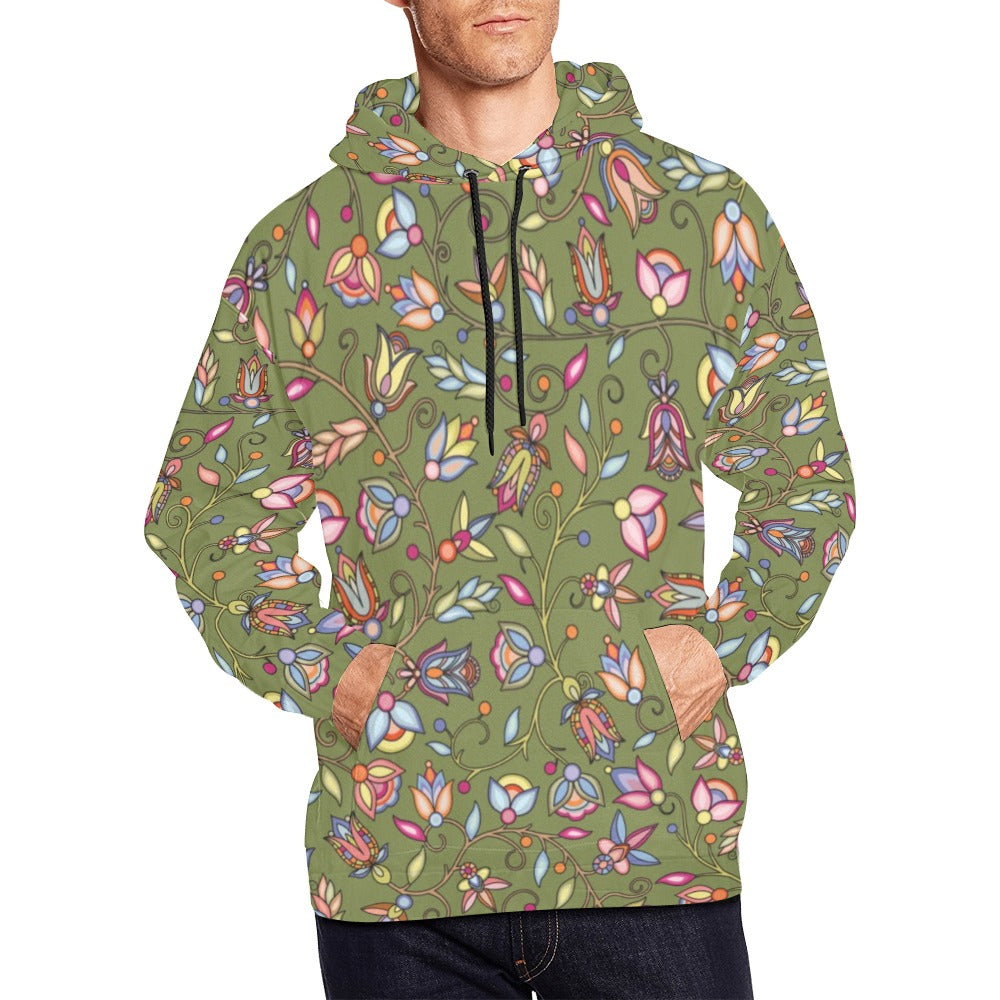 Buffalo Bloom Sage Hoodie for Men (USA Size)
