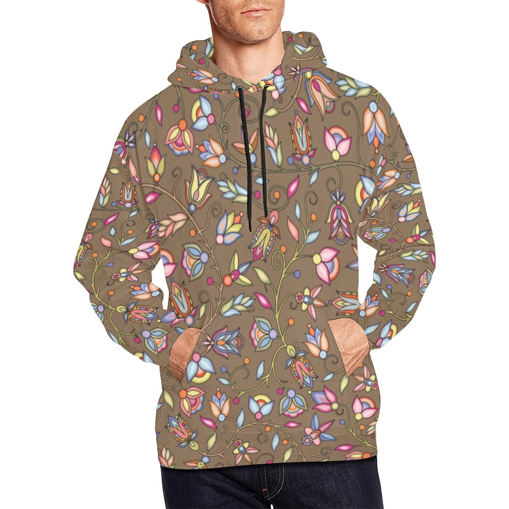 Buffalo Bloom Earth Song Hoodie for Men (USA Size)