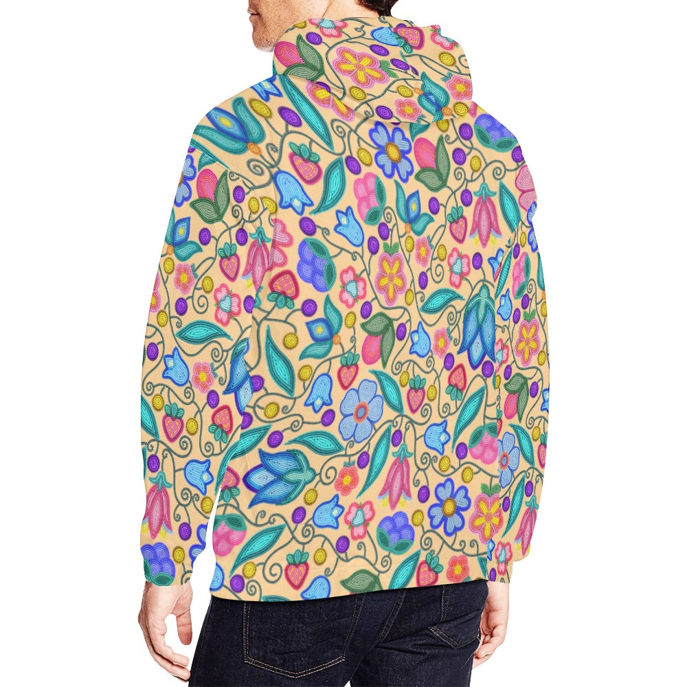 Sweet Offering Cream Hoodie for Men (USA Size)