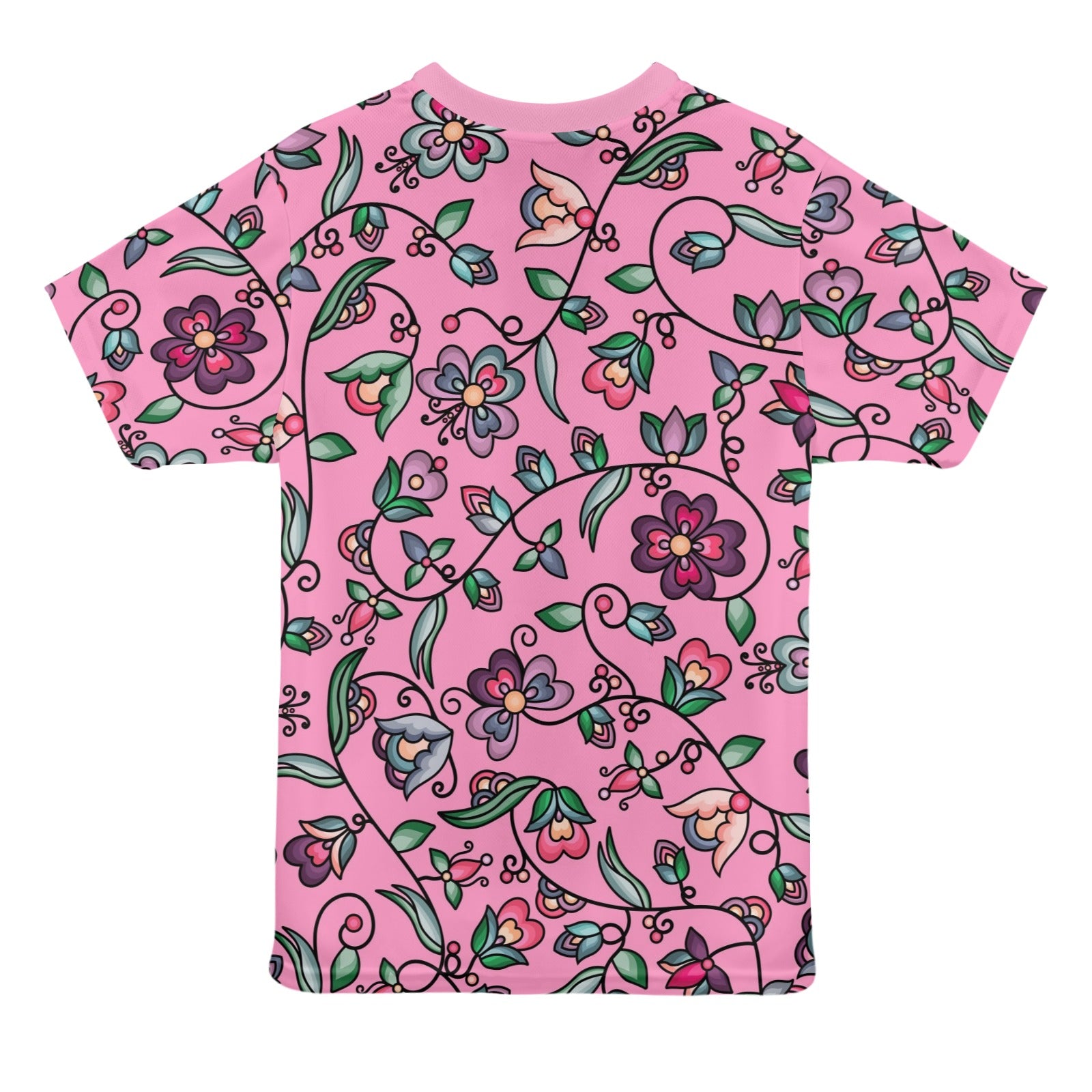 Amber Evening Garland Pink T-shirt for Women