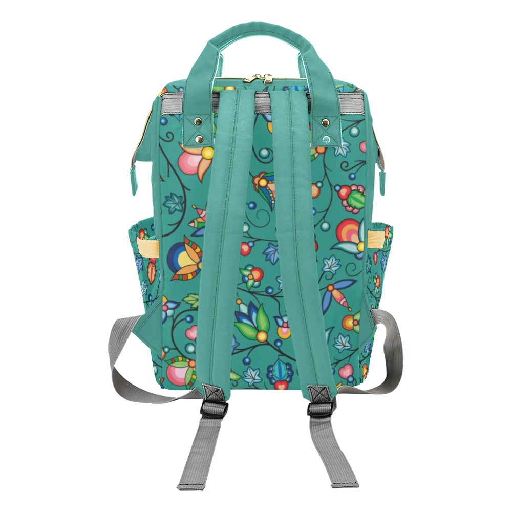 Prairie Plains Spirit Afternoon Sky Multi-Function Diaper Backpack/Diaper Bag