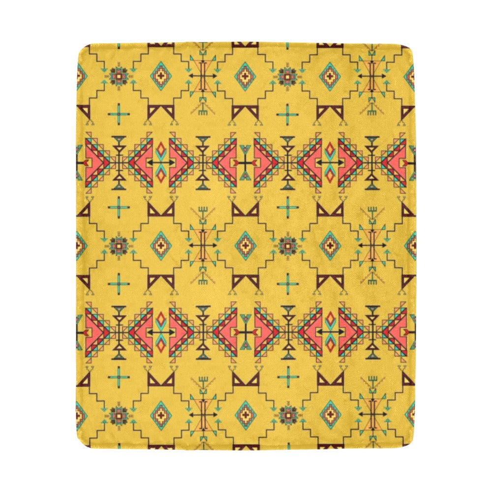 Thunder Flight Yellow Ultra-Soft Micro Fleece Blanket 50"x60"