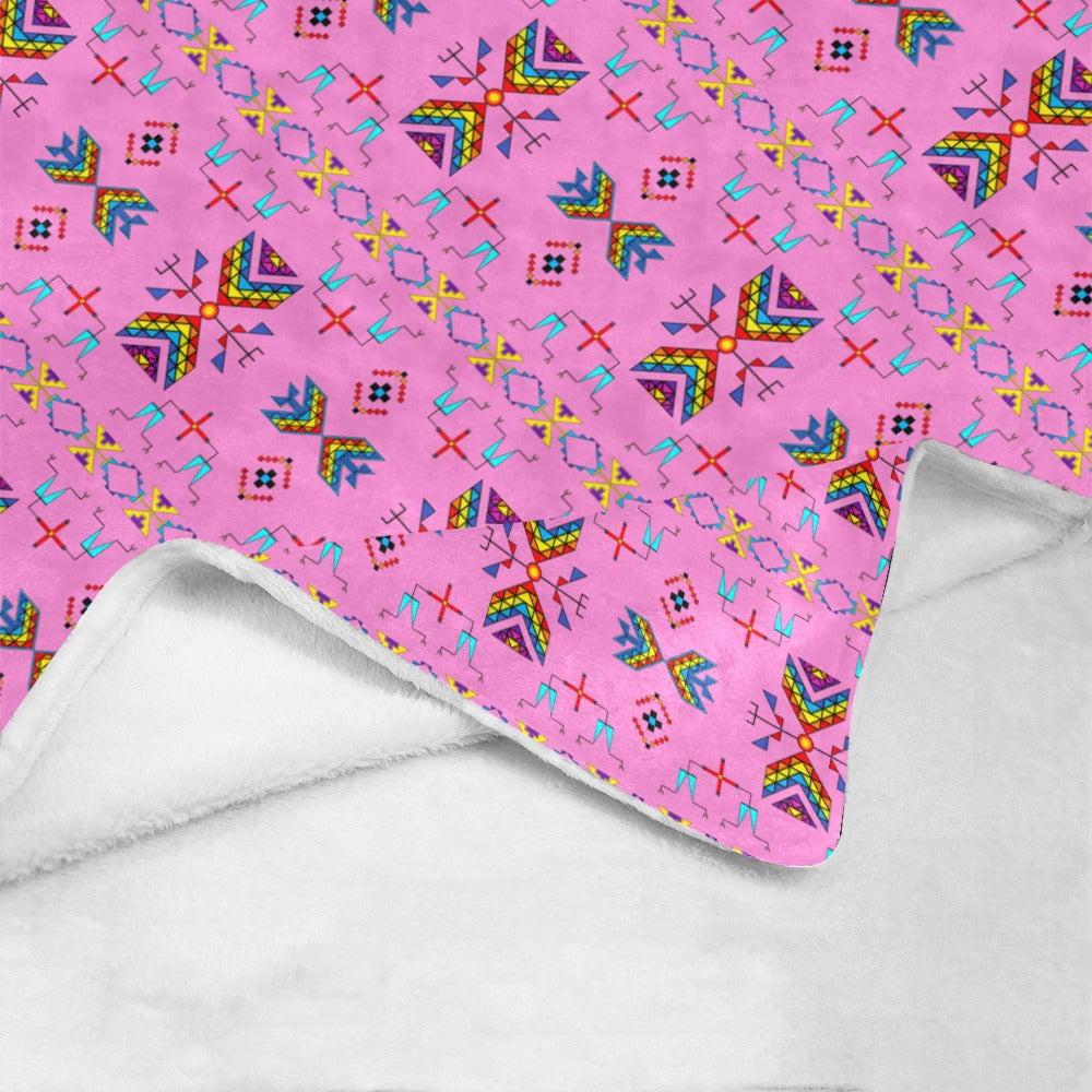 Rainbow Chief Rainbow Blush Ultra-Soft Micro Fleece Blanket 50"x60"