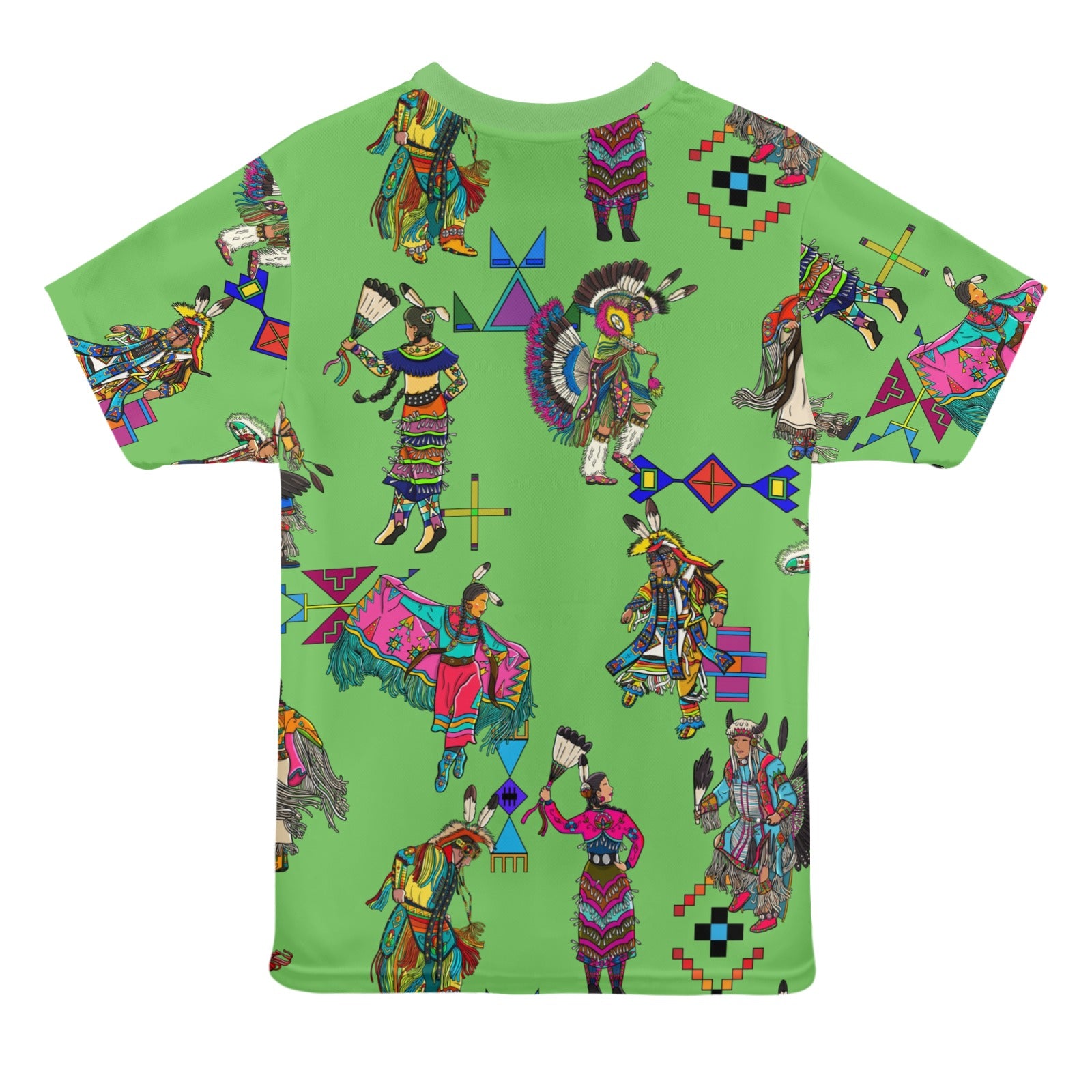 Grand Entry Dancers Grass T-shirt for Women