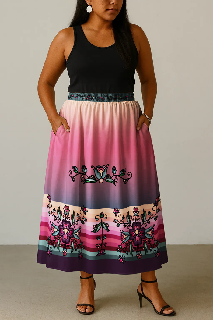 Amber Evening Garland Skirt